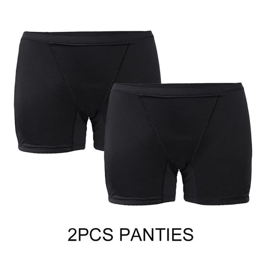 XULA Eco Period Underwear  Emma Silver Panty + Moderate Flow Pad Pack –  PRESENCE Paris